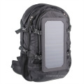 Зеленый Открытый солнечный рюкзак Солнечное зарядное устройство Back Pack Bag с съемной панелью для солнечных батарей для сотовых телефонов / 5V устройств (SB-168)
